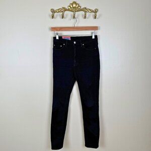 Acne Studios Blå Konst – Peg Black Jeans (Size 27/32)